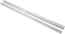 DOOR SILL TRIM / CARPET KEEPERS (SILL PLATES)- POLISHED ALUMINUM 1948-56 