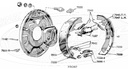 WHEEL CYLINDER RH FRONT  PICKUP 1948-60 and 1965-67