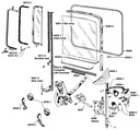 WINDOW REGULATOR PASS SIDE 1956