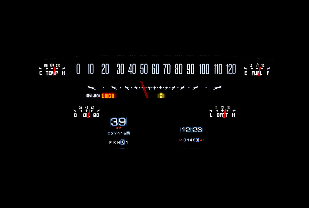 1953 1954 1955 FORD F100 PICKUP TRUCK  INSTRUMENT GAUGE SYSTEM