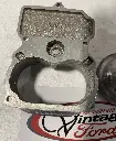 SCOTT STYLE TOPS FOR STROMBERG 97  (2) POLISHED ALUMINUM - ALMOST GONE SOLD AS-IS