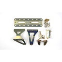 LOKAR 23" SHIFTER GM TH-400 CHROME STICK, MUSHROOM KNOB SATIN USA