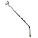 LOKAR 23" SHIFTER FORD C6 CASE MOUNTED, CHROME STICK, MUSHROOM KNOW SATIN USA