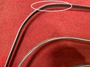 BELT RAIL METAL MOLDING- COUPES- BUSINESS, SPORT & SPECIAL / 1" WIDE - minor issues / 2-PC DESIGN