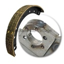 BRAKE SHOE- ALL NEW WITH W-O-V-E-N RIVETED LINING sold each 1928-1931