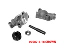 SPEEDOMETER CAP & GEAR- 1930-31 W/ ROUND SPEEDOMETER / SQARE ENDS / 19" TIRES / 3:54 HI-SPEED