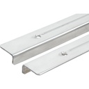 DOOR SILL TRIM / CARPET KEEPERS (SILL PLATES)- POLISHED ALUMINUM 1948-56 