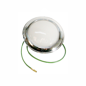 DOME LAMP- CHROME / NO SWITCH 1928-48