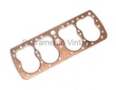 HEAD GASKET- 1945-48 COPPER -BIG- --BIG BORE-- ROUND PORTS