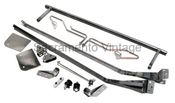 HOOD TILT KIT- custom style S/S 1953-56