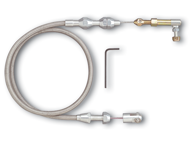 KICKDOWN CABLE KIT- stainless 700-R4