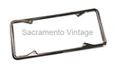 LICENSE PLATE FRAME- early square corner style 14" x 6"