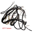MAIN LIGHT HARNESS- 1-bulb W/turn 1928-31
