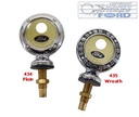 MOTOMETER ONLY Ford/wreath/chrome 28-31