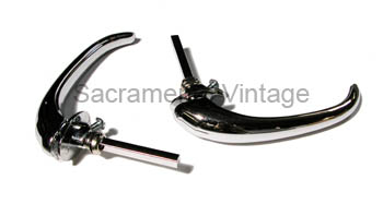 OUTSIDE DOOR HANDLES 1948-52 W/HARDWARE