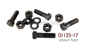 REAR BUMPER CROSSBRACE BOLT KIT 1928-29