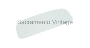REAR WINDOW GLASS- clear 1948-50