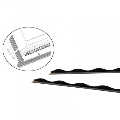 RETAINER FOR LOWER DOOR SEAL 1953-56
