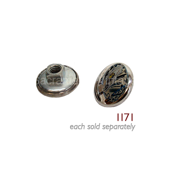 TOP PROP SIDE KNOB- 1-1/2" STAINLESS 1928-31