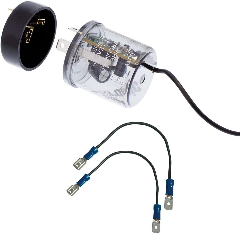 SIGNAL FLASHER FOR SEQUENTIAL L.E.D 2 PRONG 12 VOLT