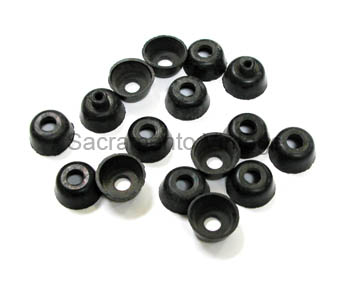 VALVE GUIDE SEALS- (16) 1954-64 V8 AND 1952-64 6 CYLINDER 