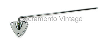 SUN VISOR BRACKET CHROME 1953-55
