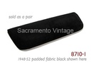 SUN VISORS PADDED VINYL BLACK 1953-55 FORD F100 PICKUP TRUCK
