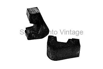 SUSPENSION ARM SNUBBERS 1953-56 rear of cab to frame