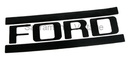 TAILGATE LETTERS- BLACK STEPSIDE ONLY 2 1/8 IN TALL