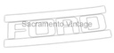 TAILGATE LETTERS- WHITE STEPSIDE ONLY 2 1/8 IN TALL