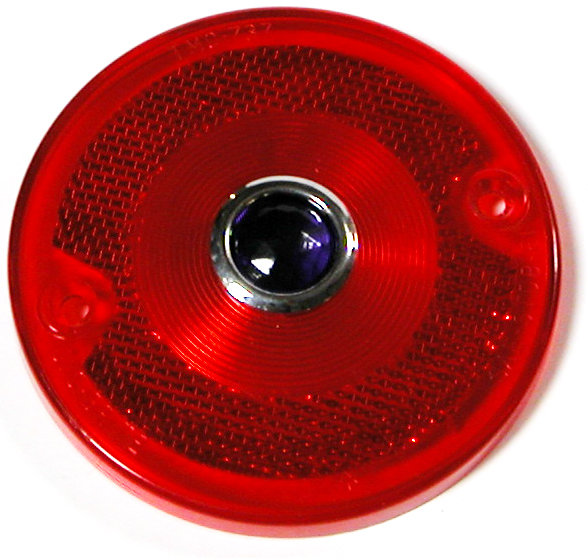 TAIL LAMP LENS With BLUE DOT 1953-54