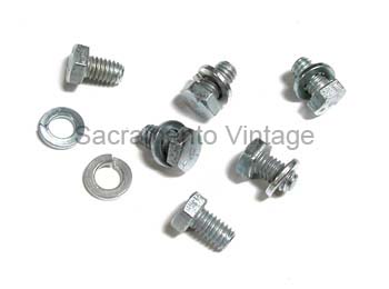 WHEEL CYLINDERS TO BACKING PLATE BOLTS- MOUNTS 2 CYLINDERS 1939-48