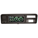 INVISION LCD DASH KIT 1973-1979 FORD TRUCK, 1978-1979 FORD BRONCO DIRECT FIT DIGITAL DASH by AUTO METER