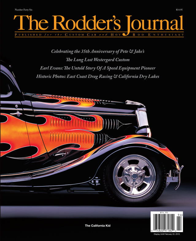 [09318-46B] SALE- RODDERS JOURNAL #46 COVER B THE CALIFORNIA KID