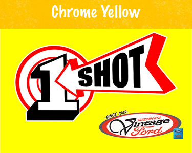 [02604-132] 1 SHOT ENAMEL- CHROME YELLOW 4 OZ