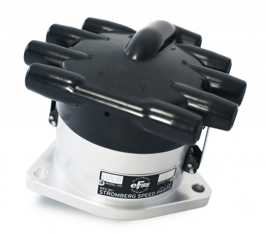 [17100-3-12] 1932 - 1941 FORD FLATHEAD V8 E-FIRE DISTRIBUTOR  3-BOLT CRAB STYLE LOW PROFILE 12 VOLT NEGATIVE
