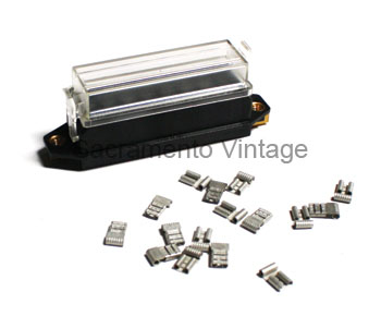 [13368] 8 WAY ATO FUSE BLOCK W/TERMINALS & COVER