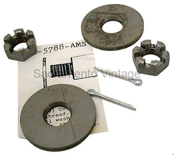 [AA-5788-AMS] AA TRK REAR SPRING PIVOT HARDWARE 1928-29 3/4" THREAD