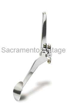 [12027] LOKAR SPOON GAS PEDAL CHROME  