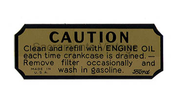 [05910] AIR CLEANER DECAL-OIL BATH 1932-48