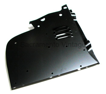[07657-L] AIR DEFLECTOR STEEL-LEFT 1953-55