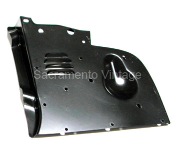 [07658-L] AIR DEFLECTOR STEEL-LEFT 1956