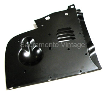 [07658-R] AIR DEFLECTOR STEEL RIGHT 1956