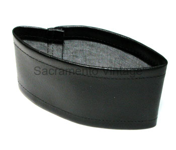 [08296] AIR DUCT BOOT- VINYL Black 1953-56