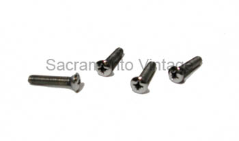 [08161] AIR INTAKE SCREWS stainless 1953-56