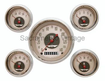 [13034-N] ALL AMERICAN NICKEL SERIES (5) GAUGE SET GM SENDERS