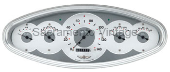 [13034-PKG] ALL AMERICAN PACKAGE 5 X 12.5 OVAL GAUGE CLUSTER/PANEL