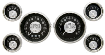 [13034-T-6F] ALL AMERICAN TRADITION SERIES (6) GAUGE SET FORD SENDERS