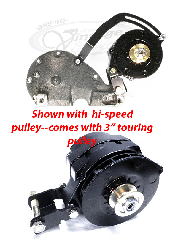 [00639-0-12] ​​ALTERNATOR- 12V 90 AMP NEGATIVE GROUND HI-OUTPUT W/ -A- BRACKET AND ARM  1928-31
