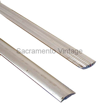 [01158-4] TOP MOULDING- ALUMINUM  5' 1928-31